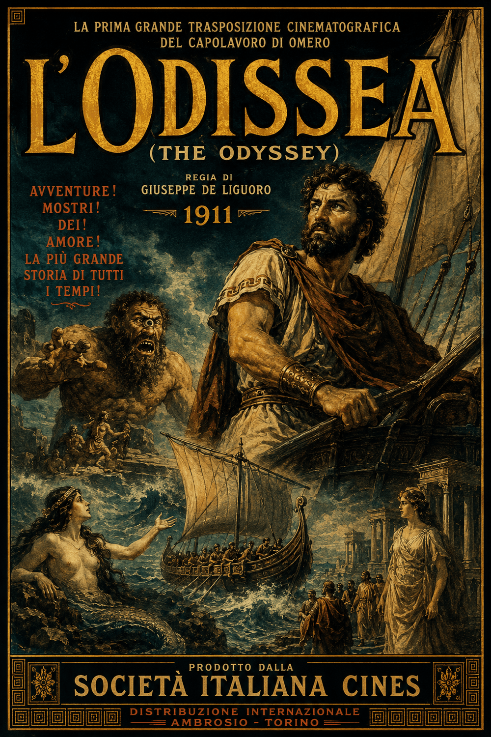The Odyssey (L'Odissea) movie poster