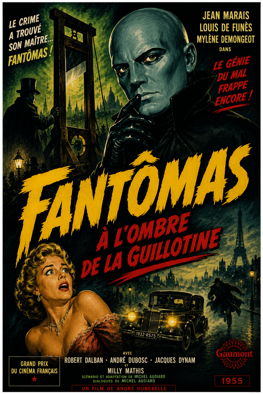Fantômas: À l'ombre de la guillotine (Fantômas: In the Shadow of the Guillotine) movie poster