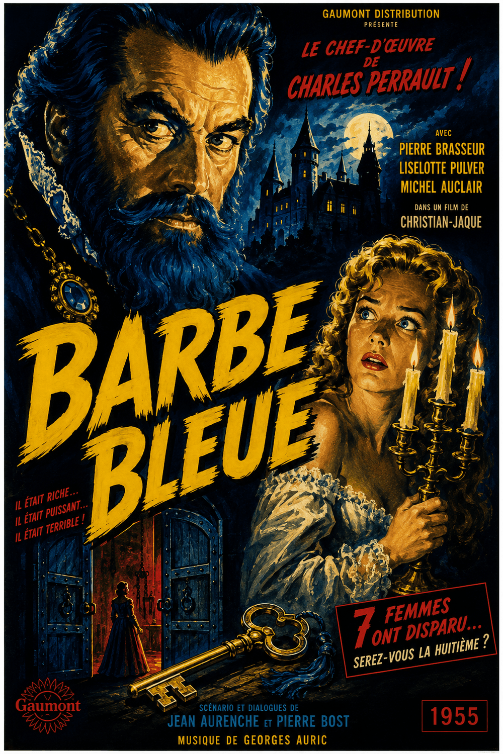 Barbe-Bleue (Bluebeard) movie poster
