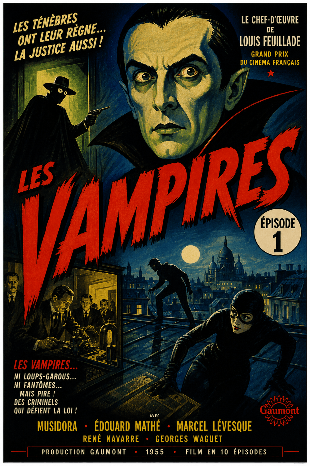 Les Vampires: Episode 1 – The Severed Head movie poster