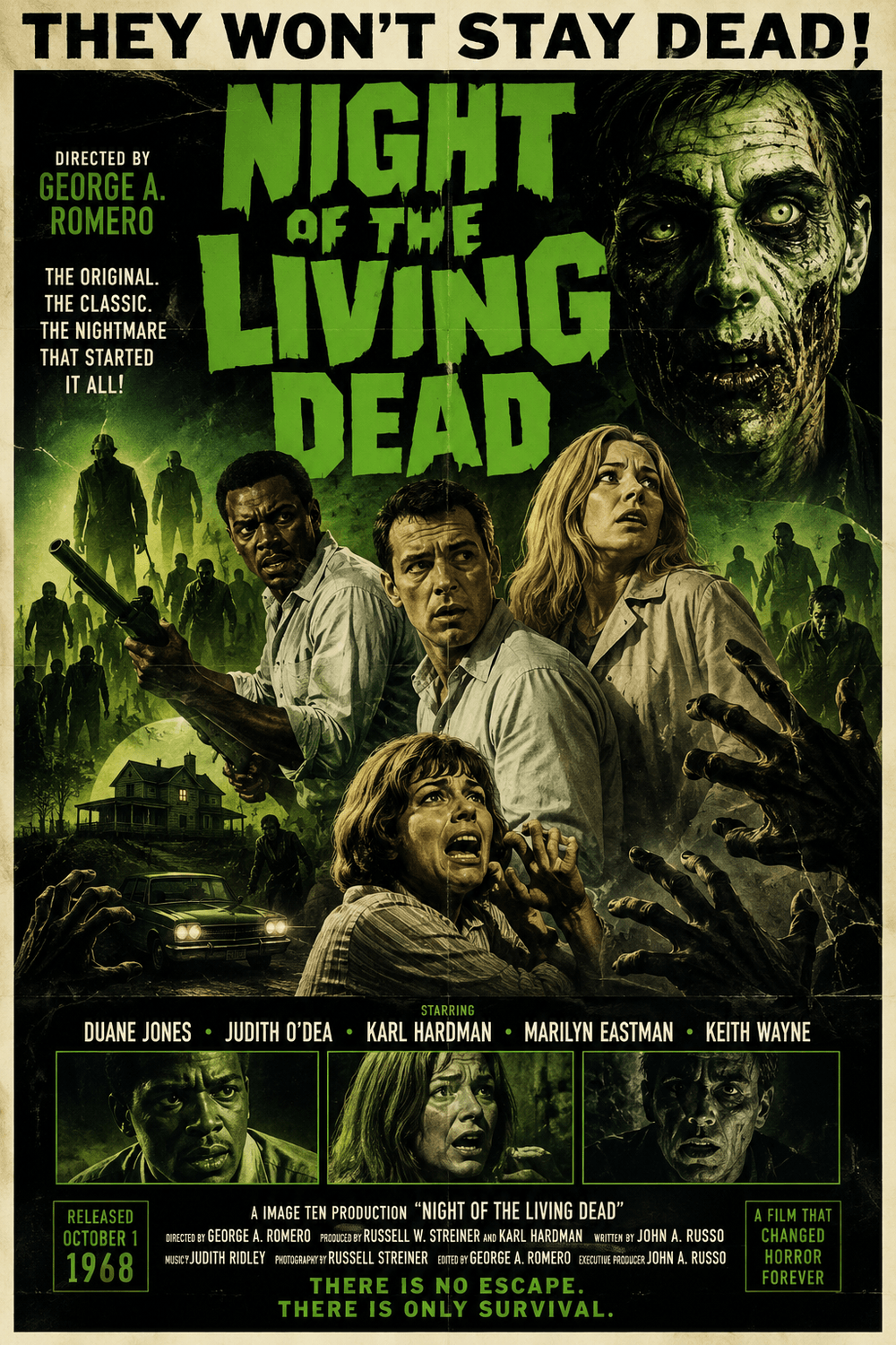 Night of the Living Dead movie poster