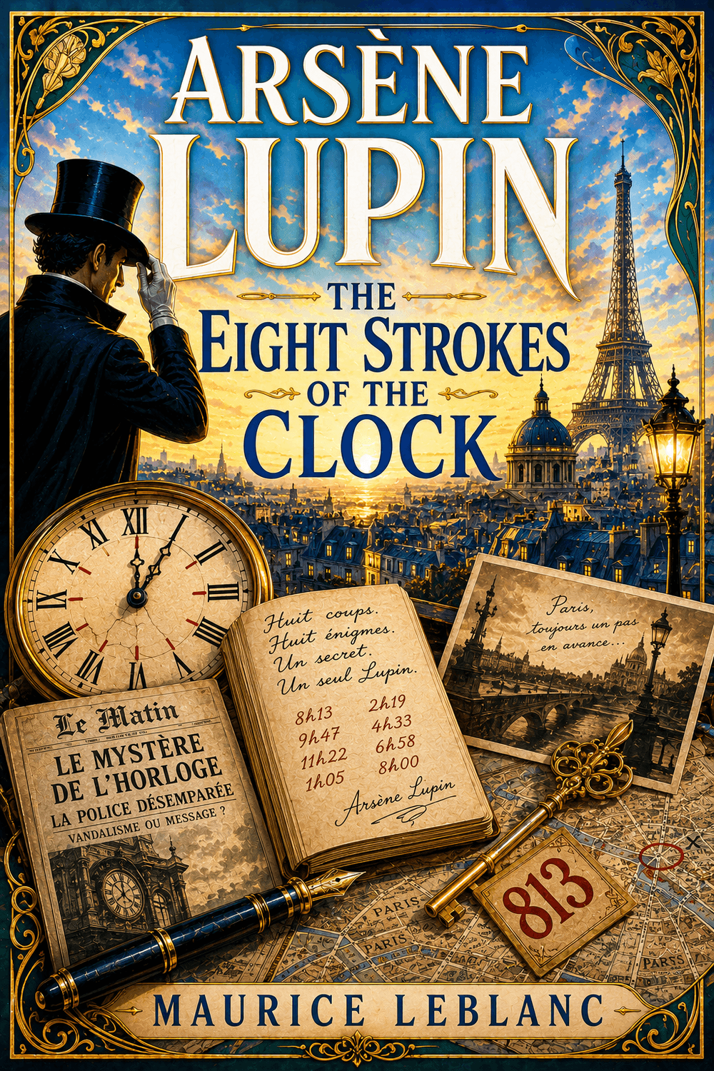 The Eight Strokes of the Clock — Maurice Leblanc