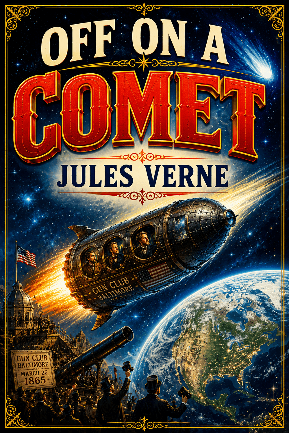 Off on a Comet — Jules Verne