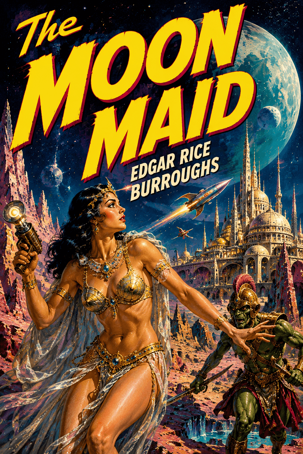 The Moon Maid — Edgar Rice Burroughs