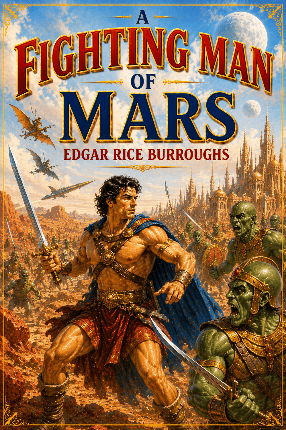 A Fighting Man of Mars — Edgar Rice Burroughs