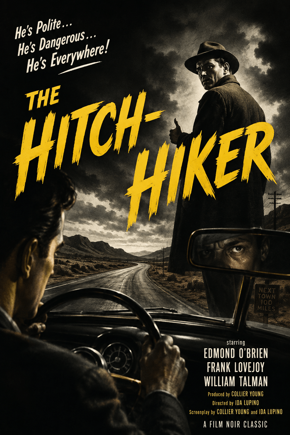 The Hitch-Hiker poster