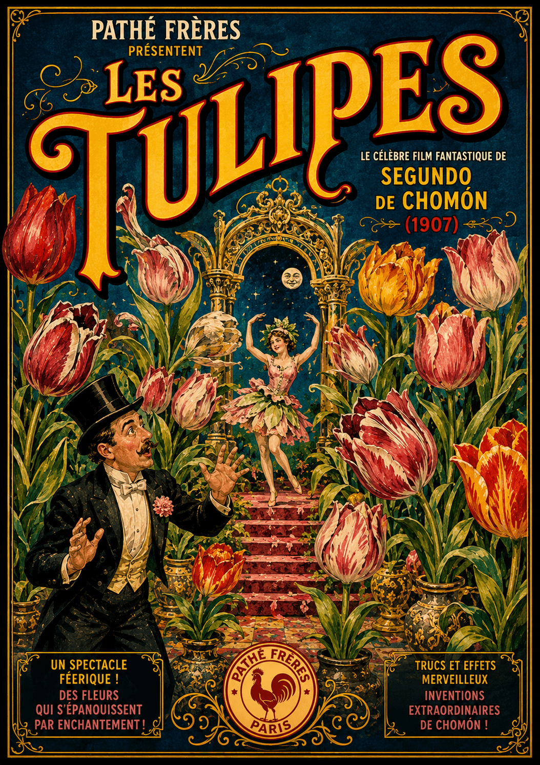 Les Tulipes (The Tulips) poster