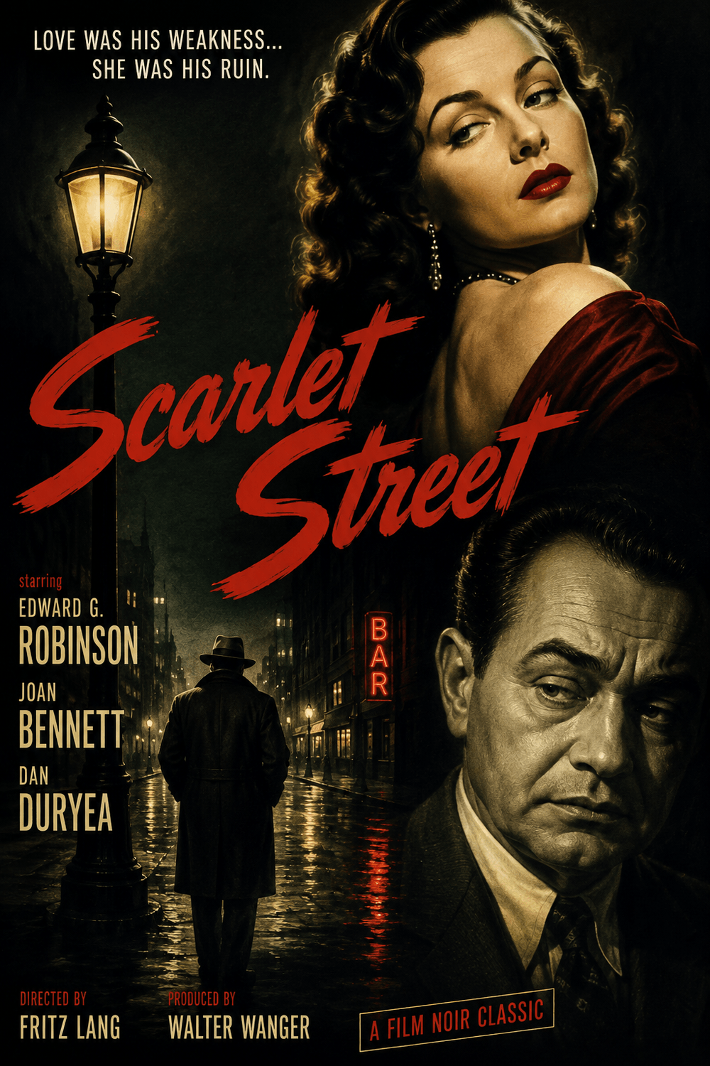 Scarlet Street poster