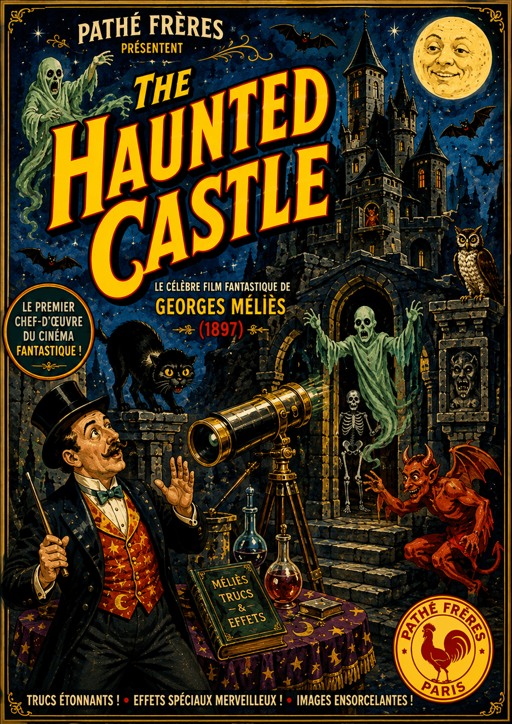 Le Château hanté / The Haunted Castle (1897) poster
