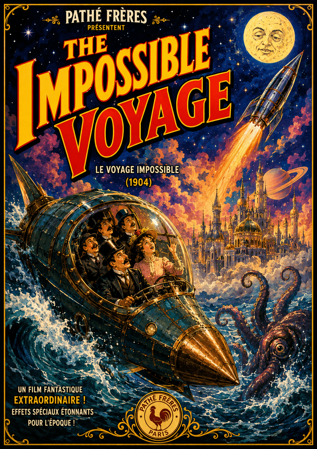 Voyage à travers l'impossible (The Impossible Voyage) poster
