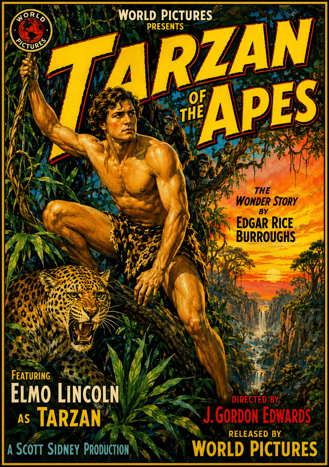 Tarzan of the Apes poster