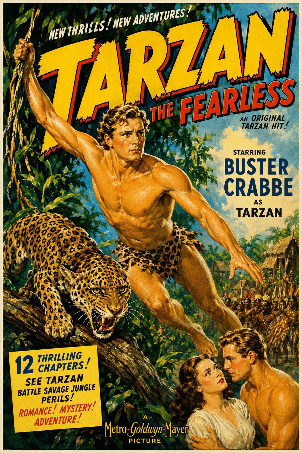 Tarzan the Fearless poster