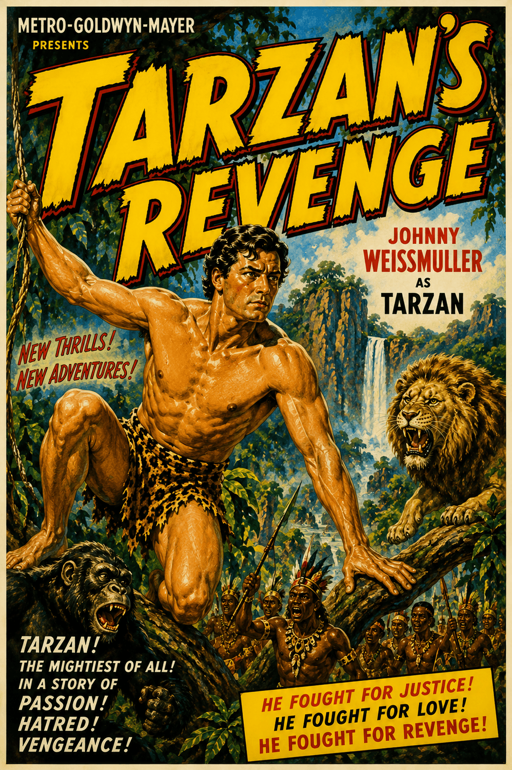 Tarzan's Revenge poster