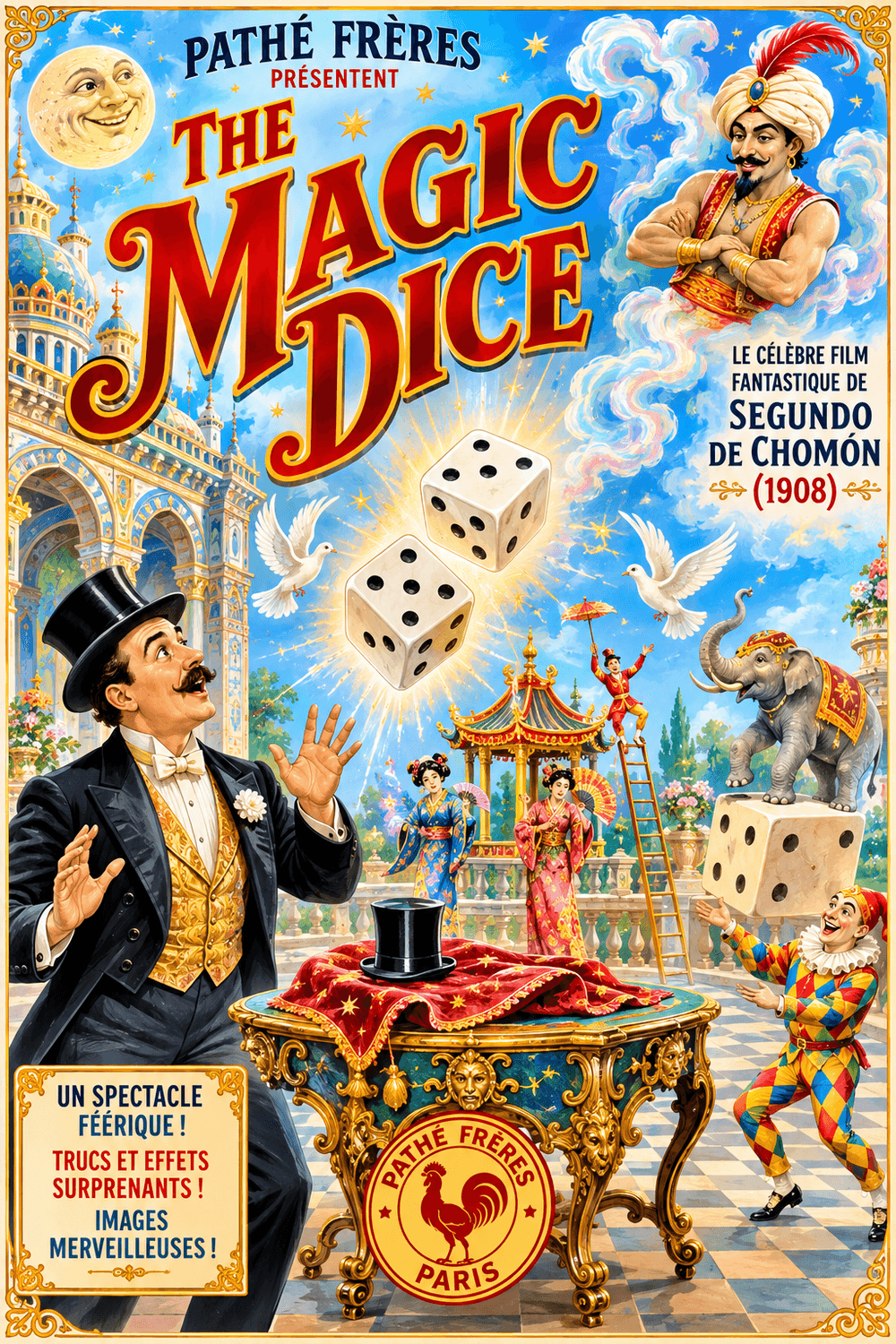 Les Dés magiques (The Magic Dice) poster