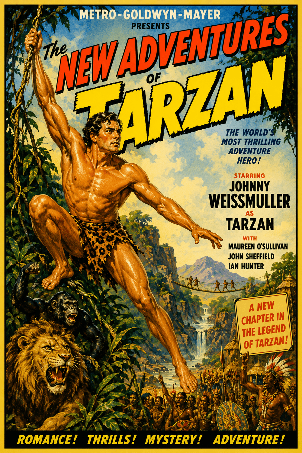 The New Adventures of Tarzan poster