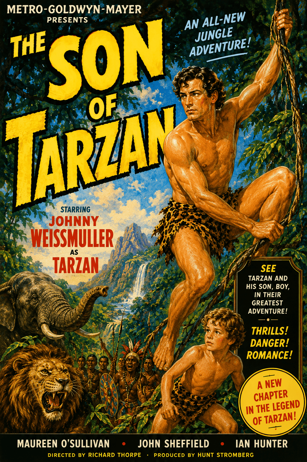 The Son of Tarzan poster