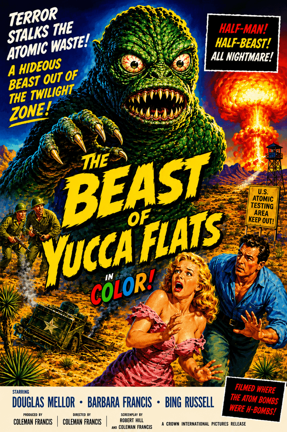 The Beast of Yucca Flats (1961) poster
