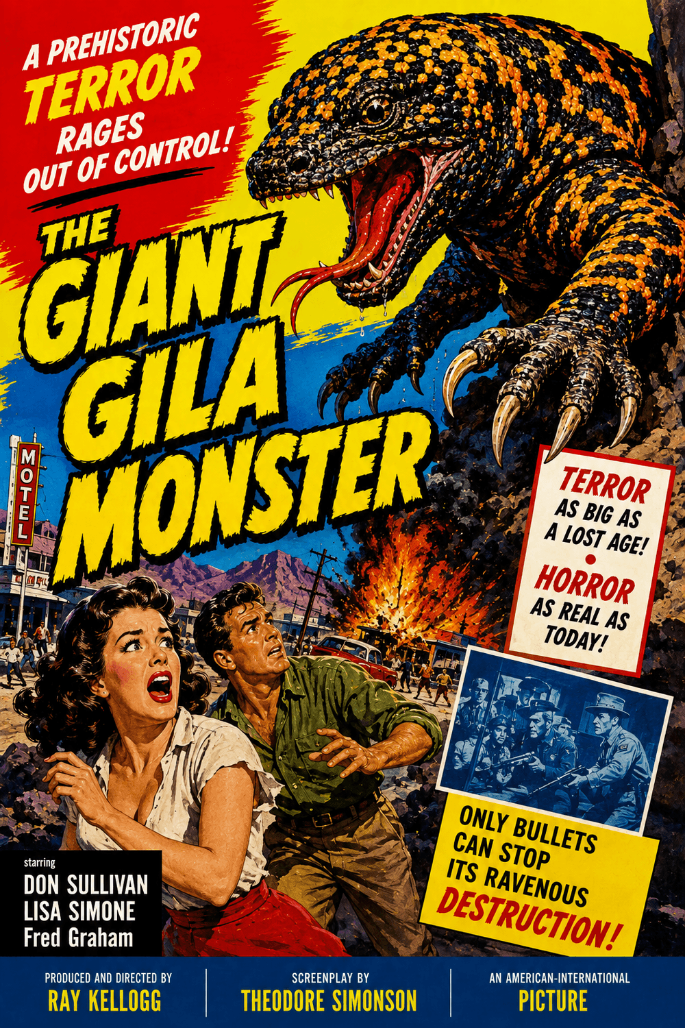 The Giant Gila Monster (1959) poster