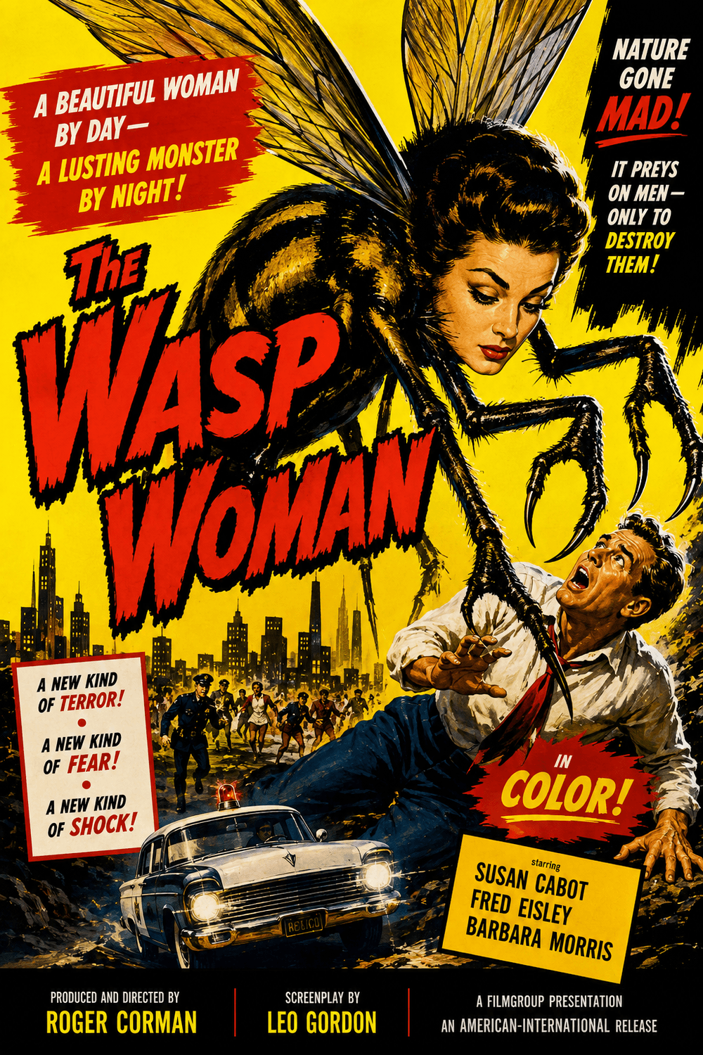 The Wasp Woman (1959) poster