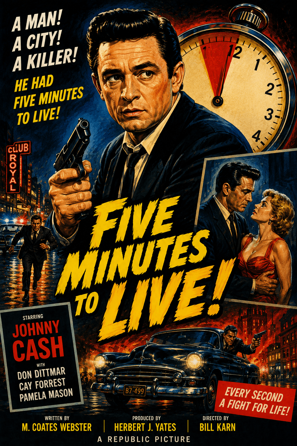 Five Minutes to Live poster