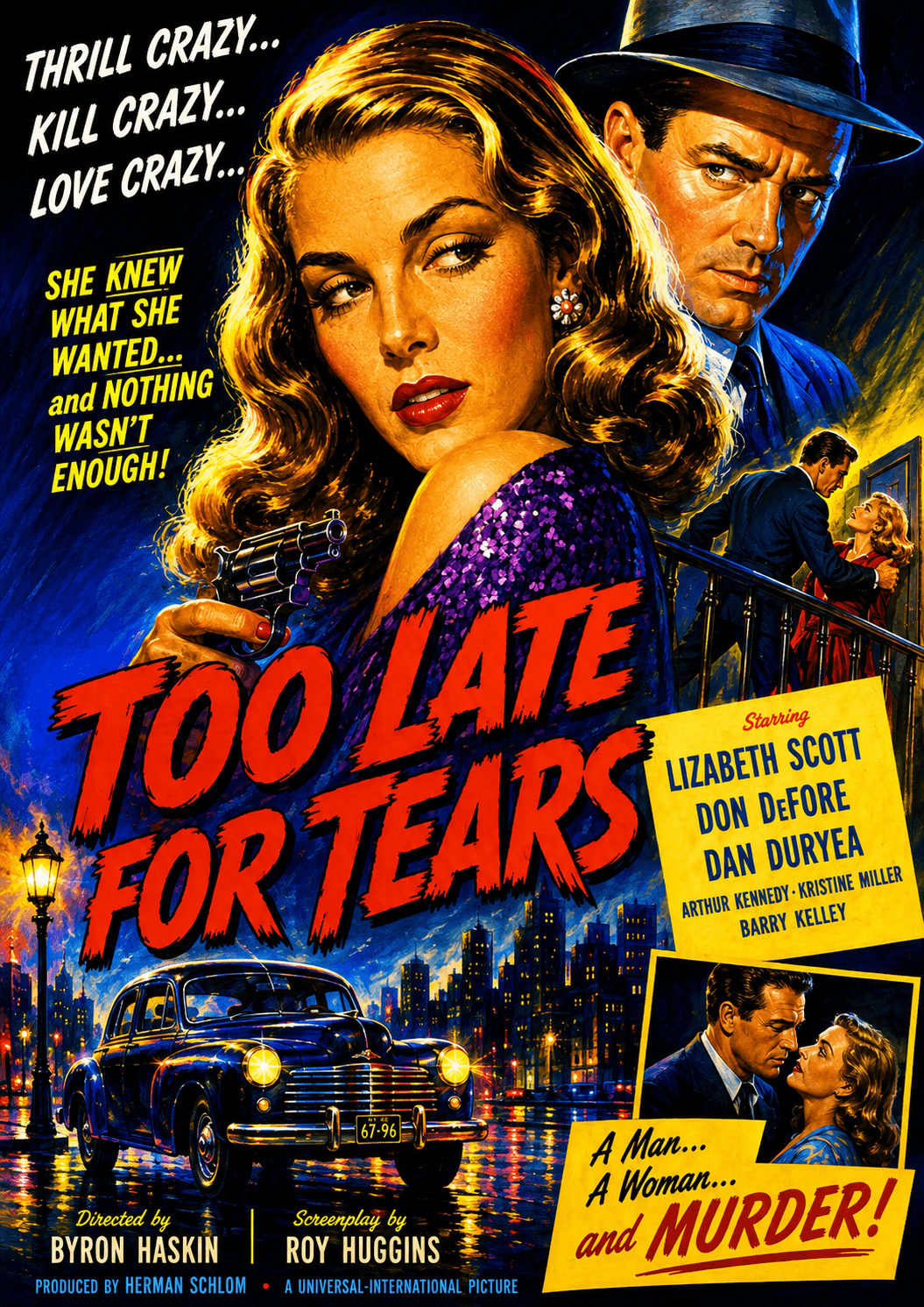 Too Late for Tears poster