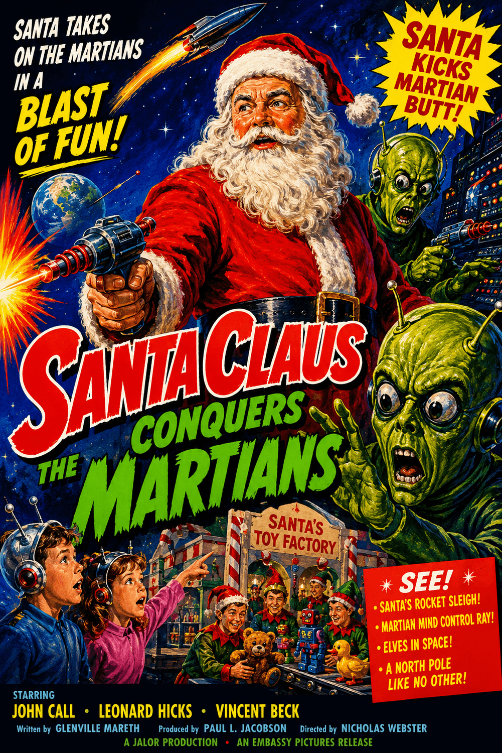 Santa Claus Conquers the Martians poster