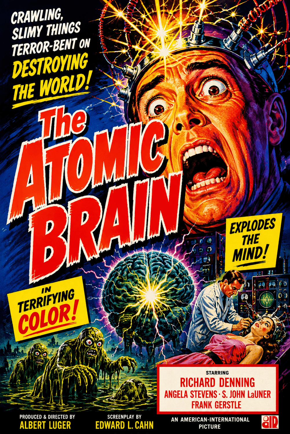 Monstrosity / The Atomic Brain (1964) poster