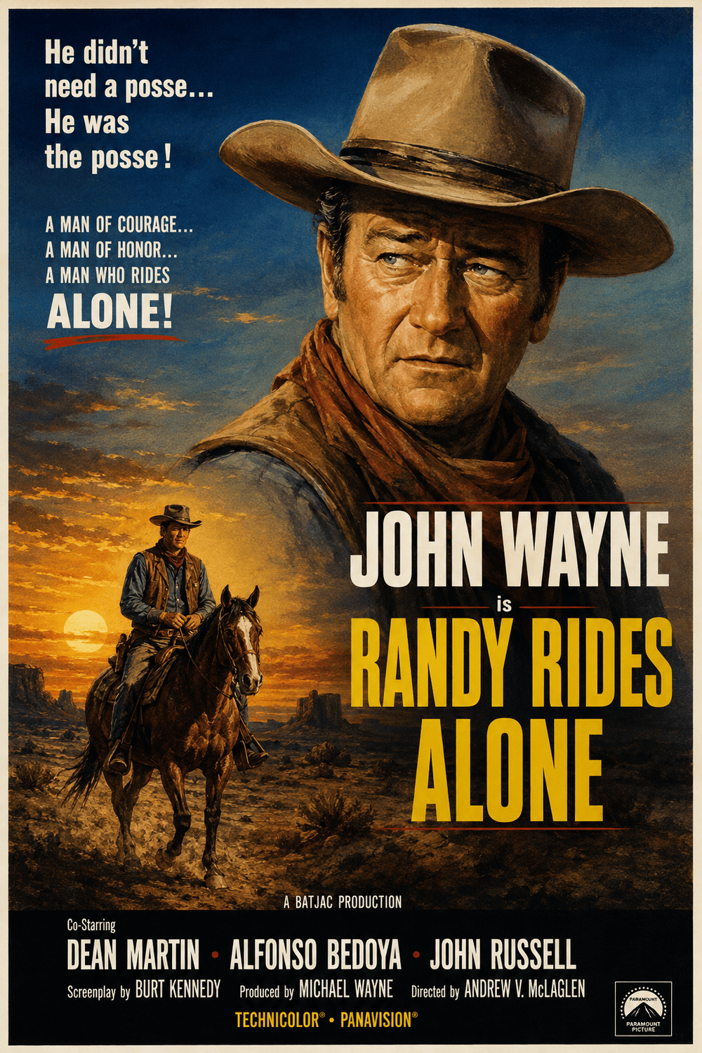 Randy Rides Alone poster