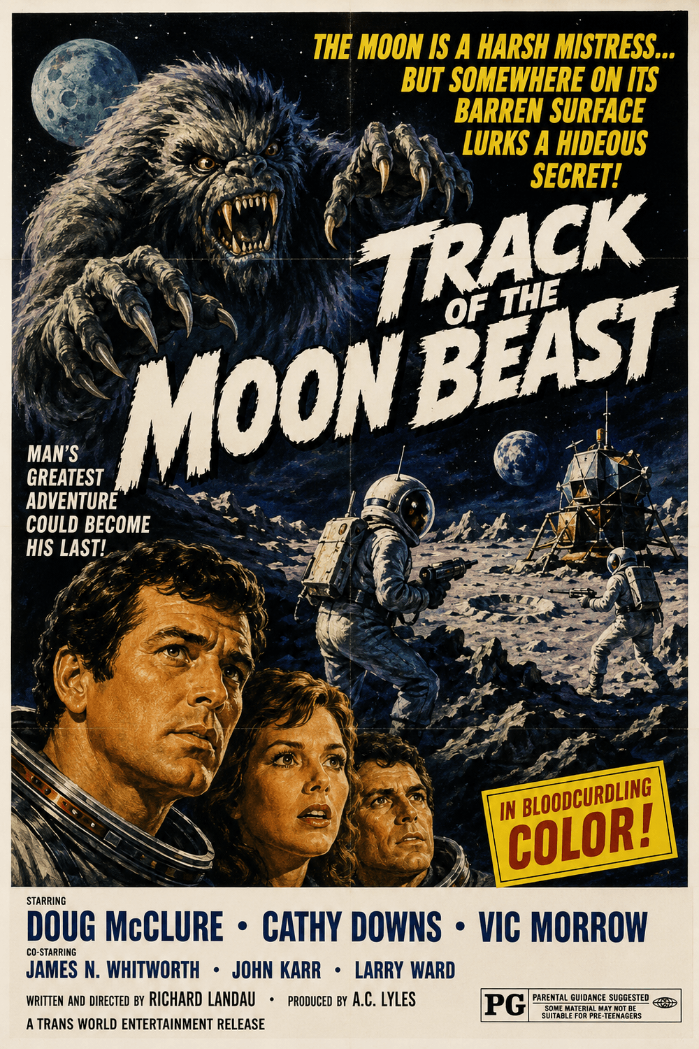 Track of the Moon Beast (1976) poster