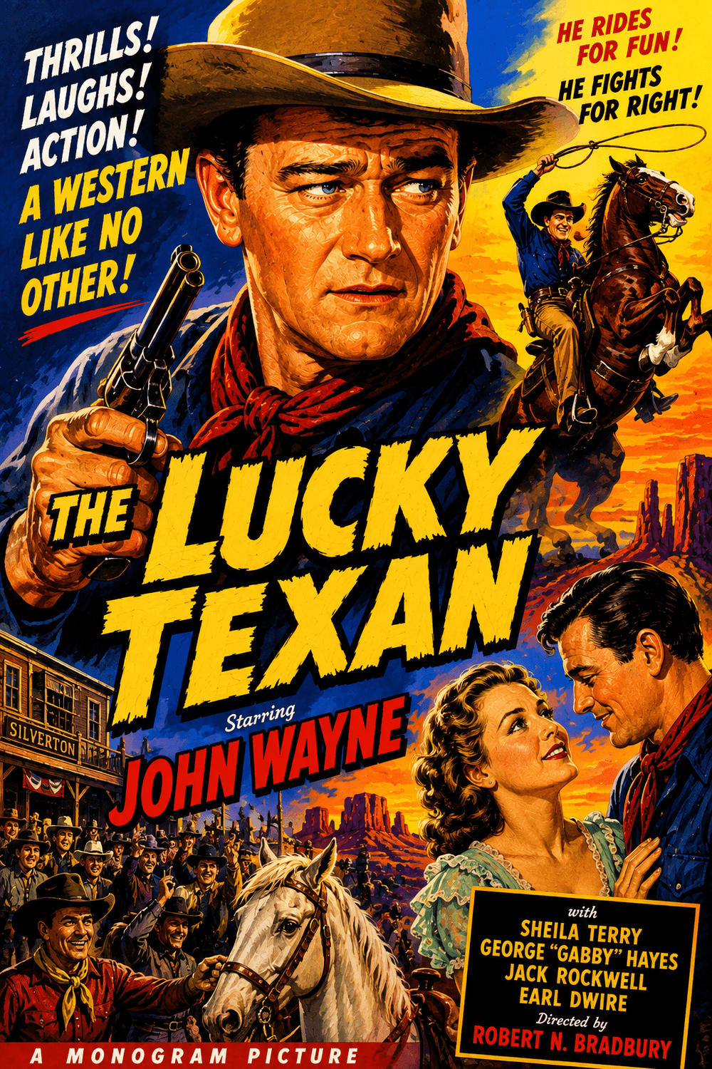 The Lucky Texan poster