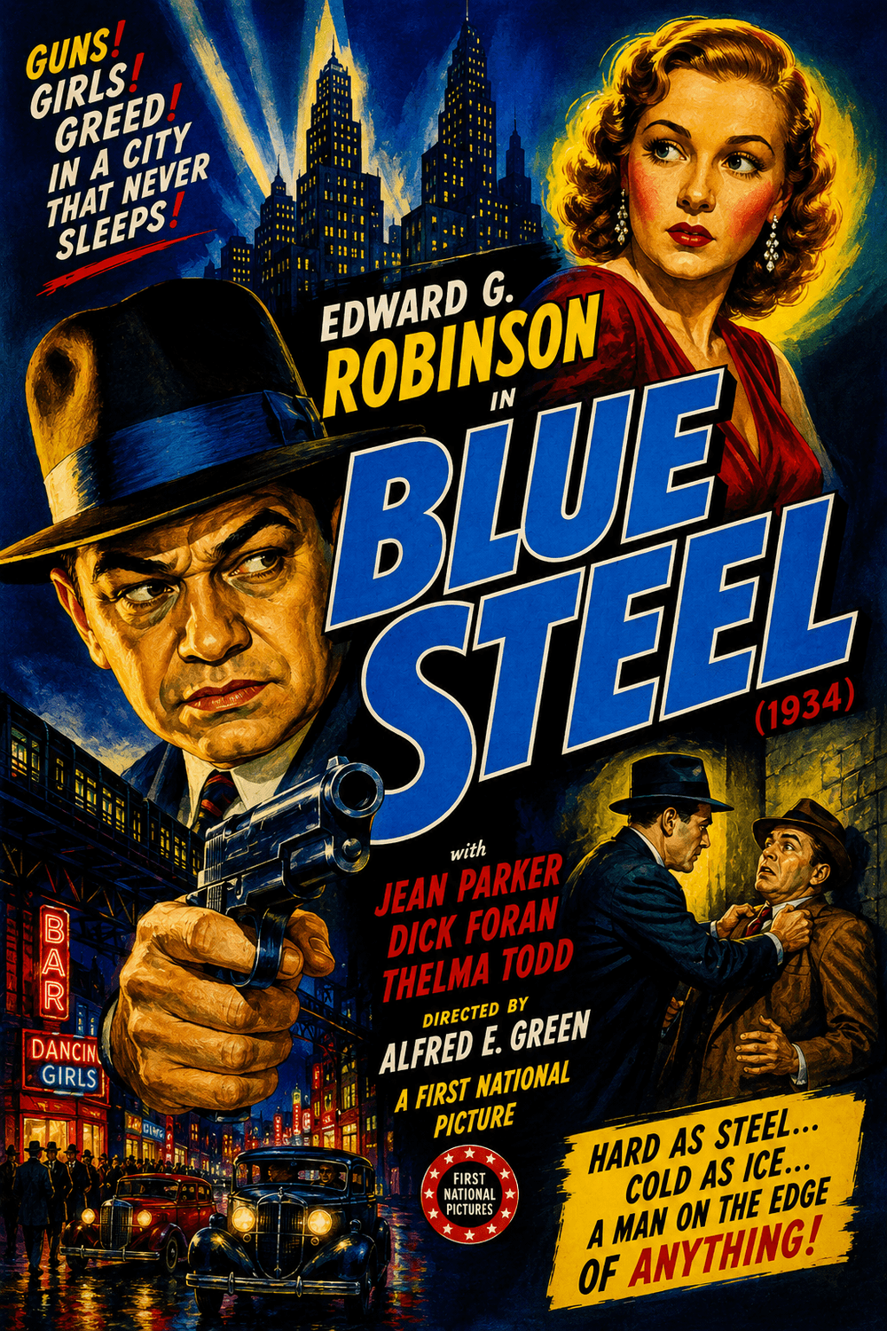 Blue Steel poster