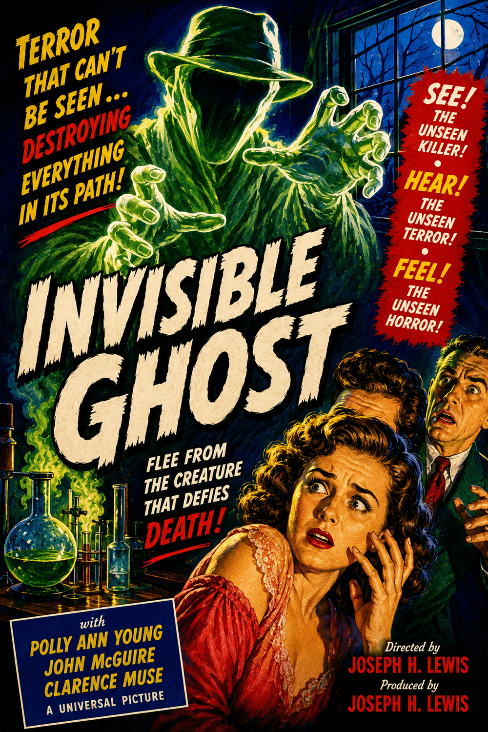 Invisible Ghost (1941) poster