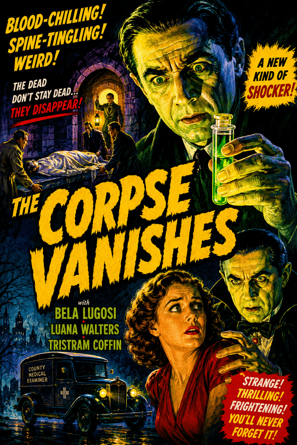 The Corpse Vanishes (1942) poster