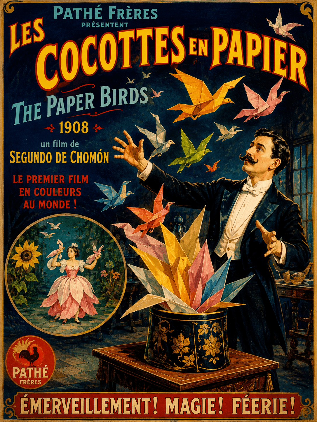 Les Cocottes en papier (The Paper Birds) poster