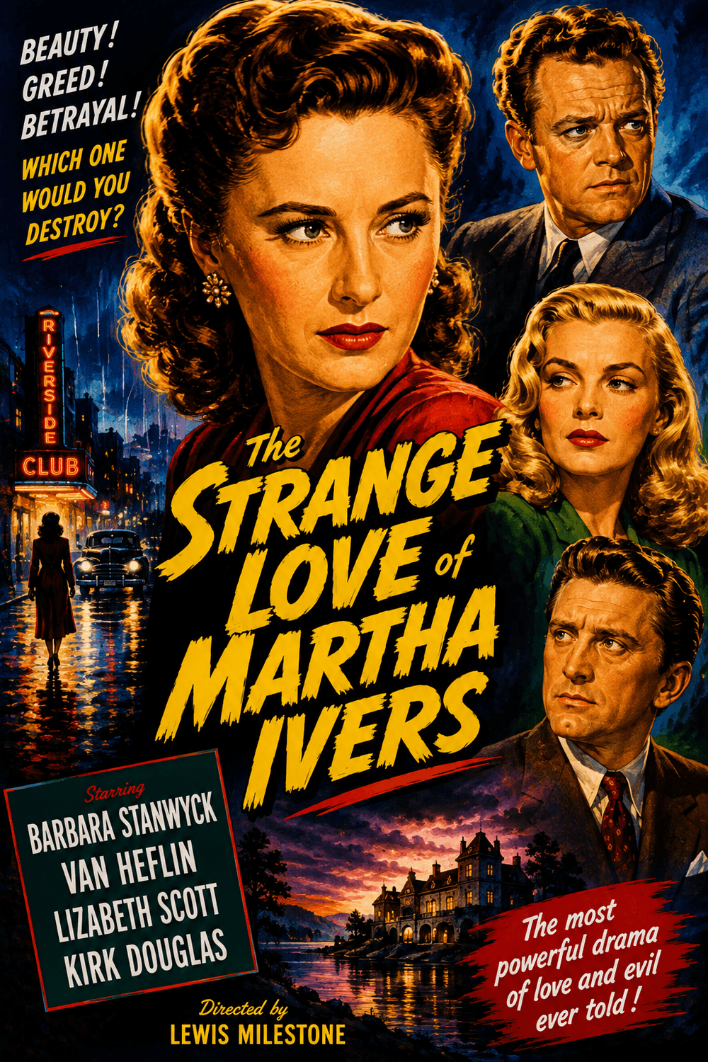 The Strange Love of Martha Ivers poster