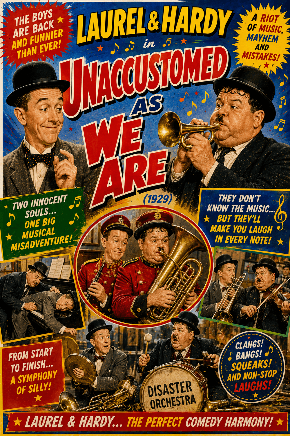 Unaccustomed As We Are poster