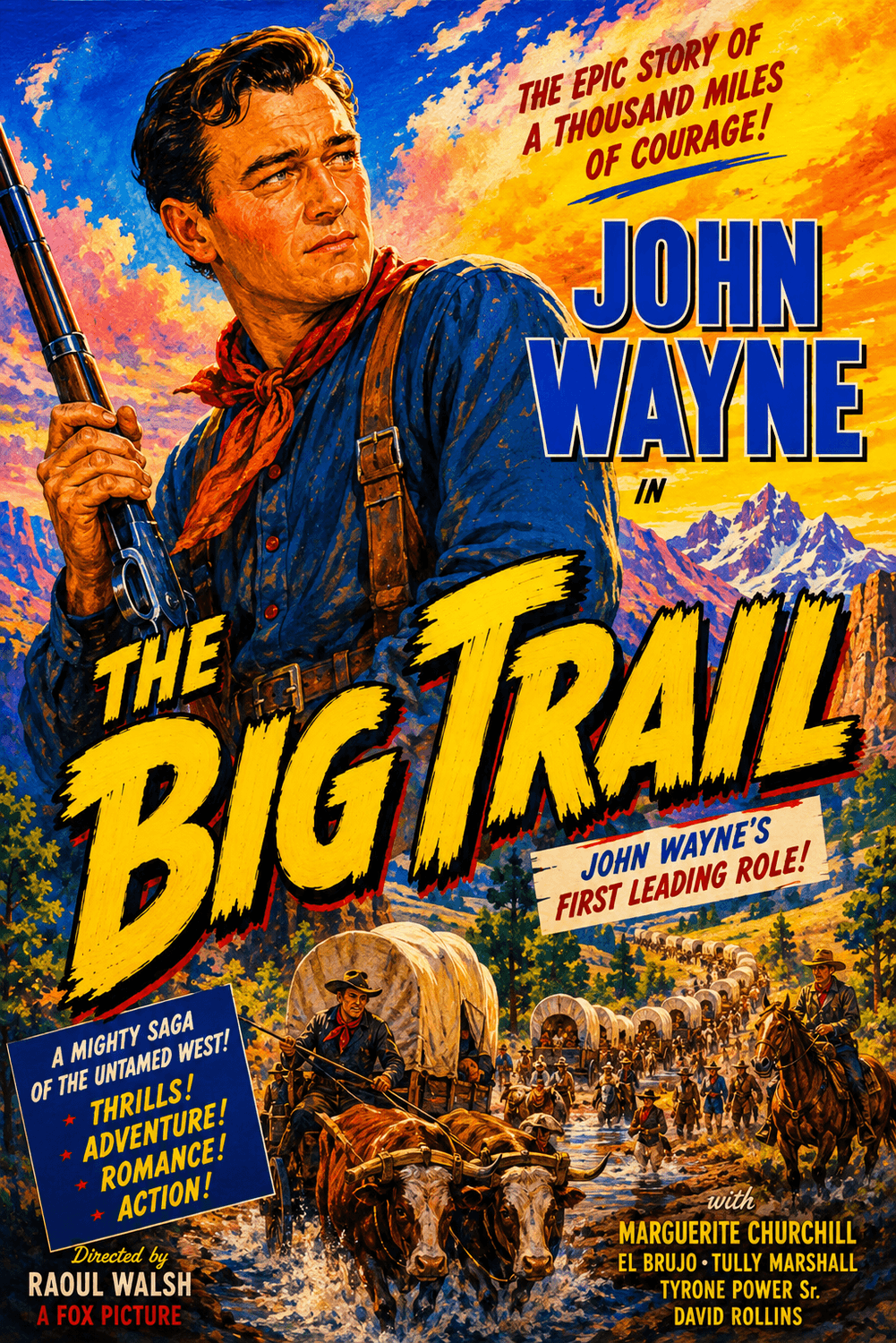 The Big Trail poster