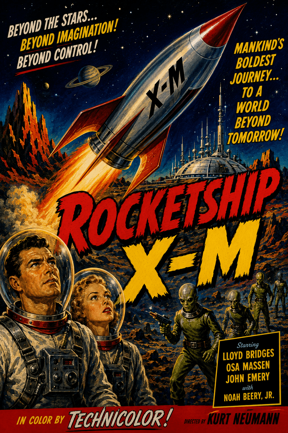 Rocketship X-M poster