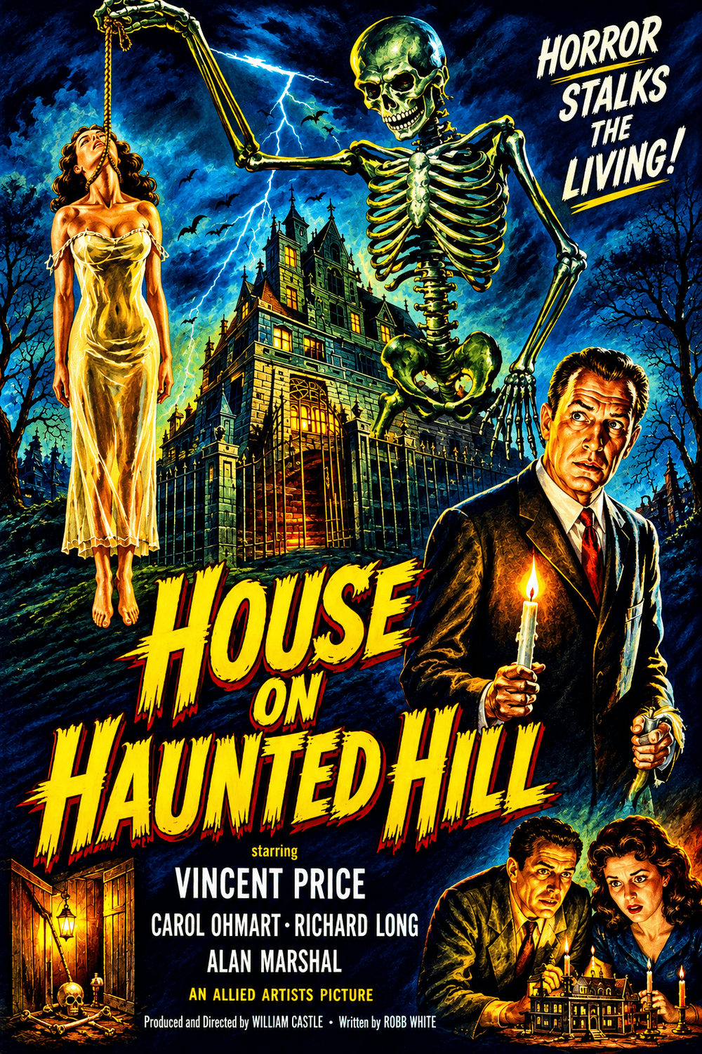 House on Haunted Hill (1959) poster
