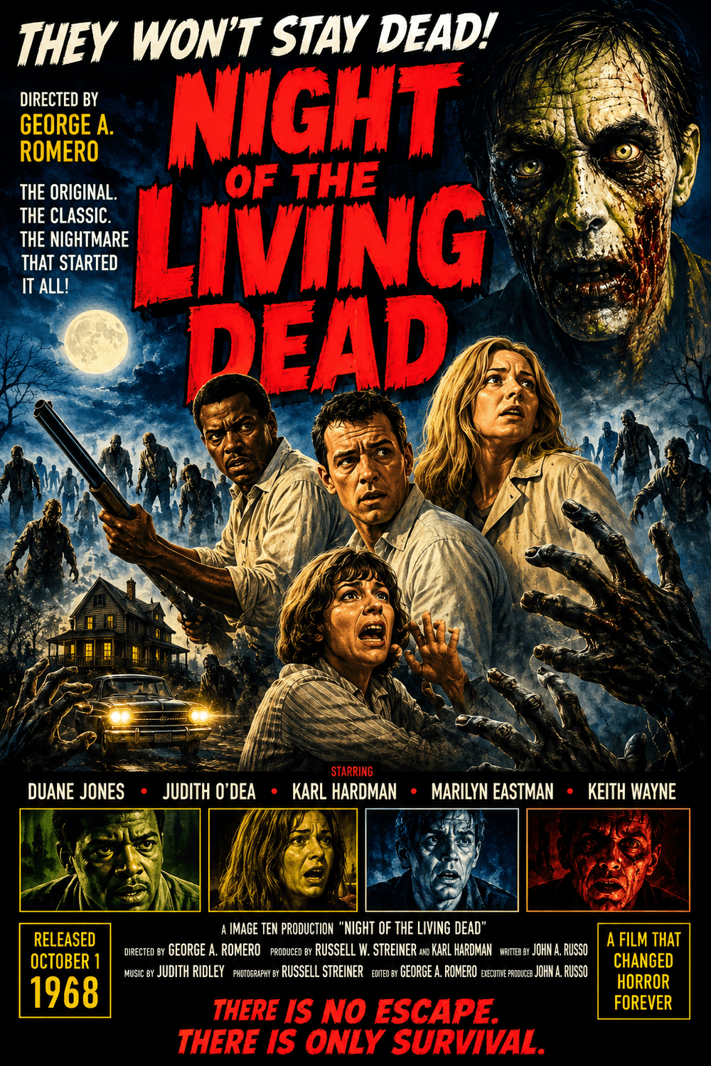 Night of the Living Dead poster