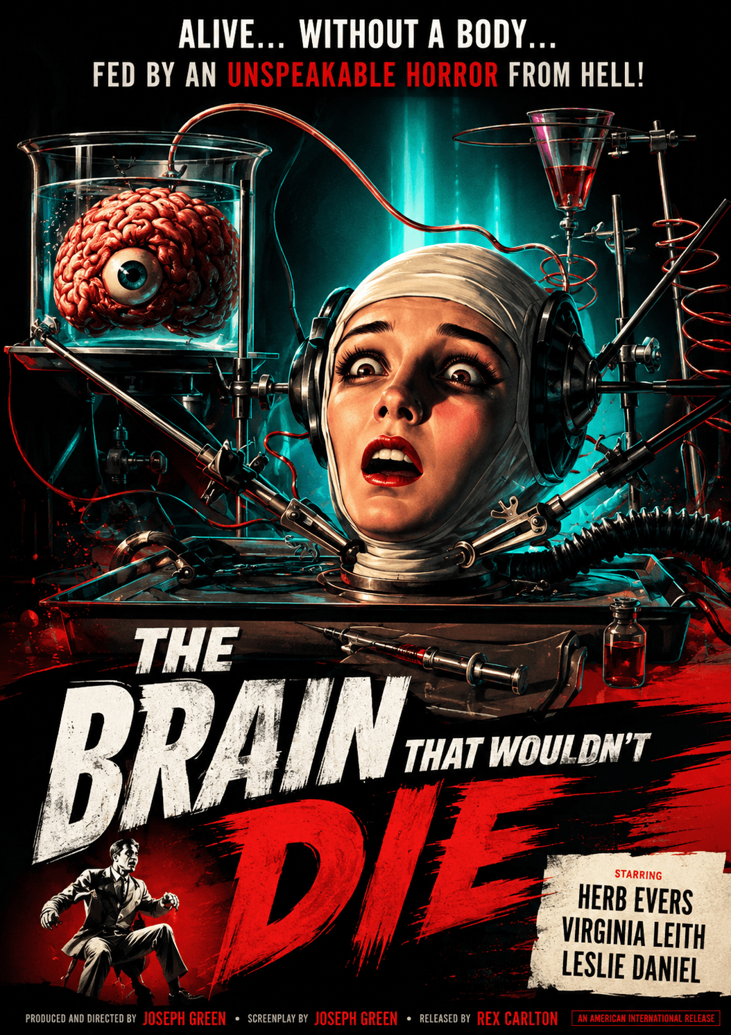 The Brain That Wouldn't Die poster