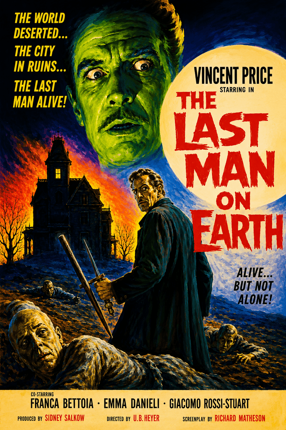 The Last Man on Earth (1964) poster