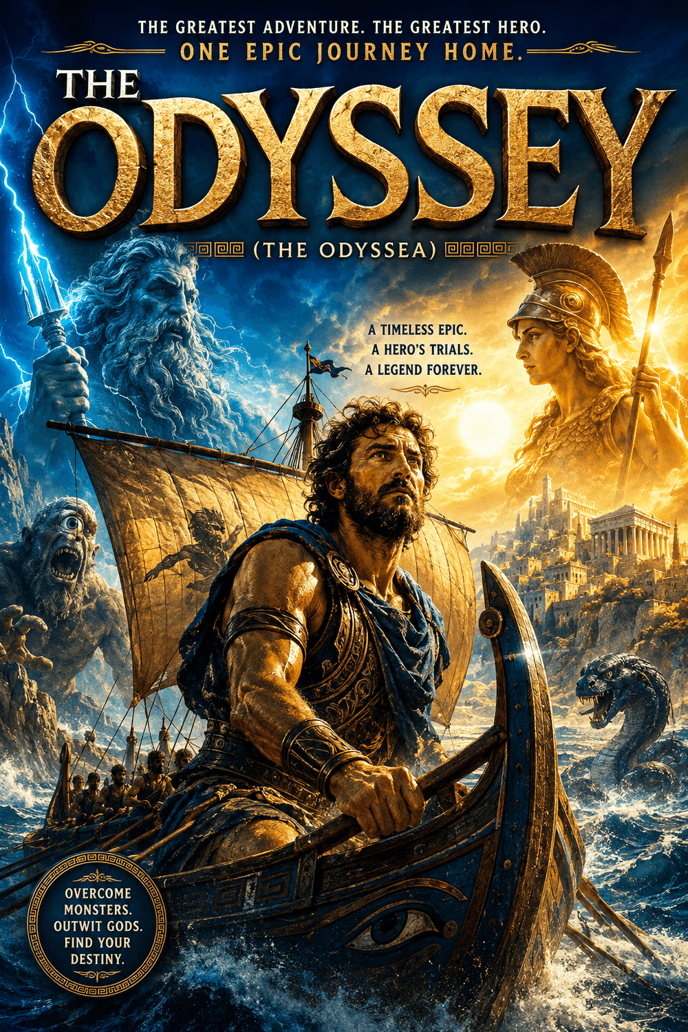 L'Odyssée (The Odyssey / L'Odissea) poster