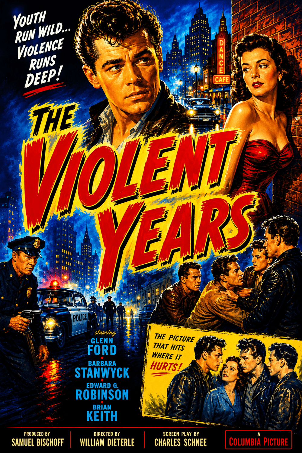 The Violent Years poster