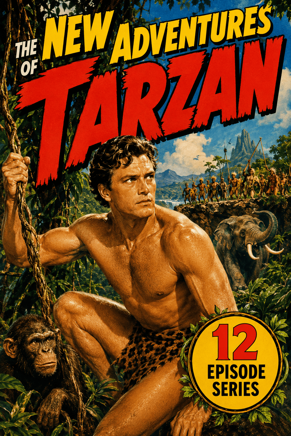The New Adventures of Tarzan — 12-Episode Serial poster