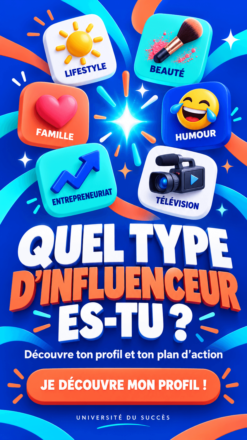 Quel type d’influenceur es-tu ?