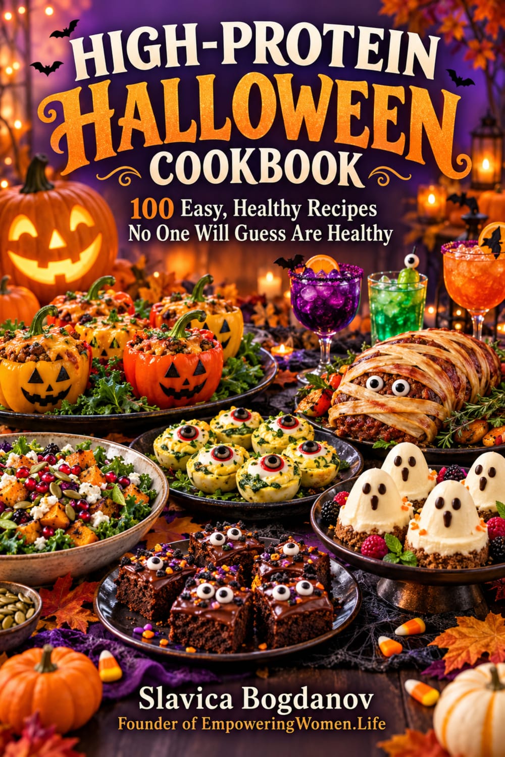 High-Protein Halloween Cookbook by Slavica Bogdanov