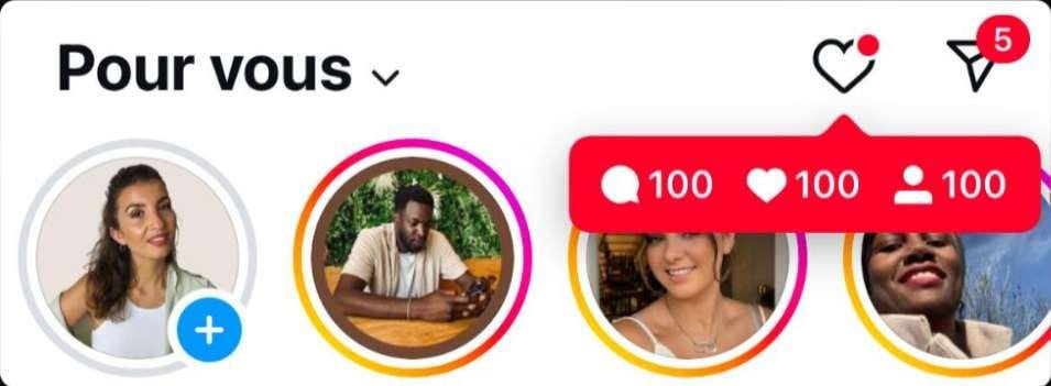 100 commentaires, 100 likes, 100 abonnés