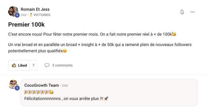 Romain & Jess — Premier 100K