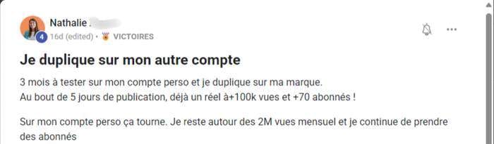 Nathalie — 100K vues